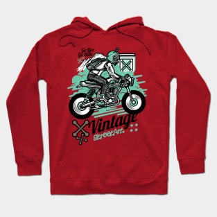 Vintage Dirt Bike Hoodie